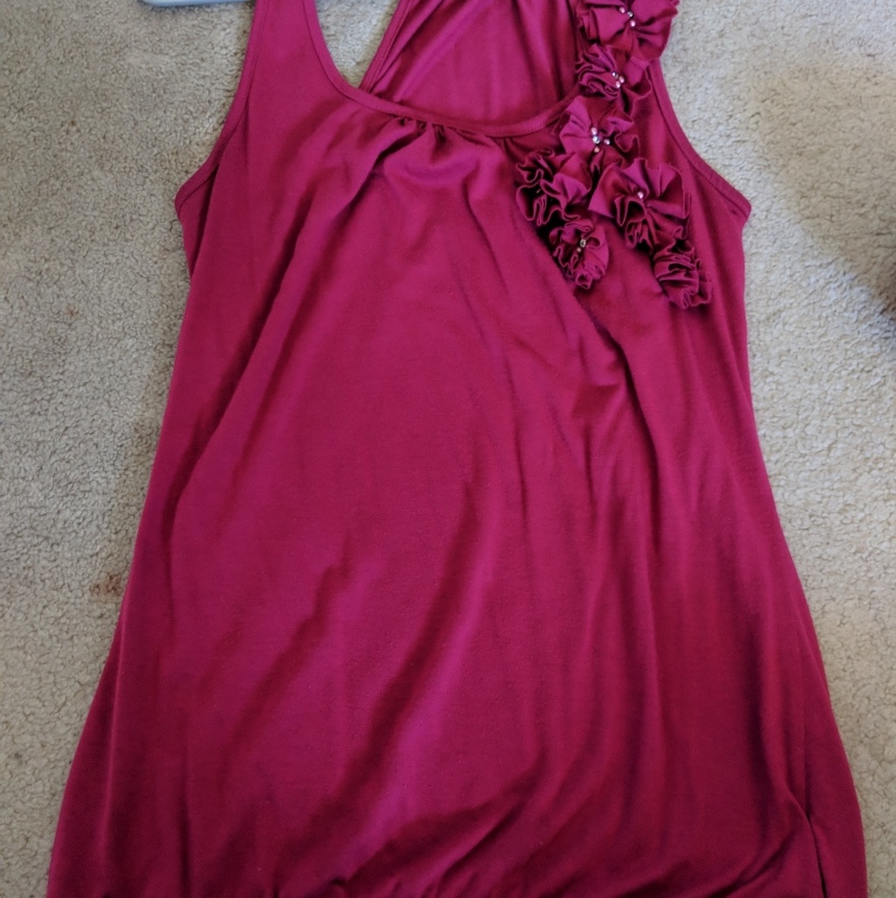 Tank top with Flowers